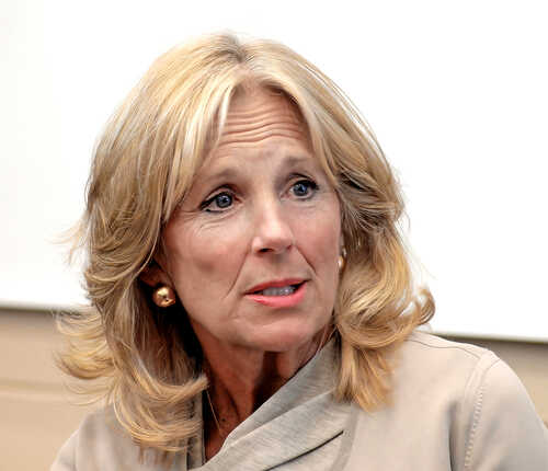Fort,Riley,,Kansas,,Usa,,April,,6th,2016,Dr.,Jill,Biden