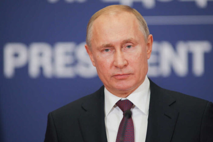 Belgrade,,Serbia,-,January,17,,2019,:,Vladimir,Putin,,The