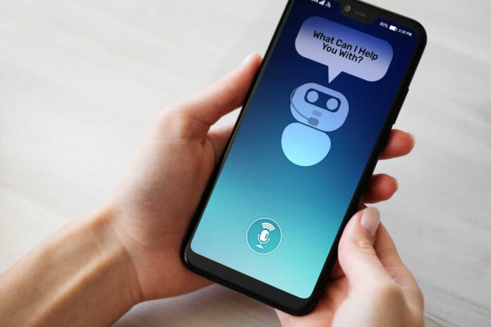 Customer,And,Chatbot,Dialog,On,Smartphone,Screen.,Ai.,Artificial,Intelligence