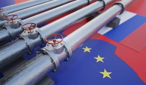 Pipes,Of,Gas,Or,Oil,From,Russia,To,European,Union.