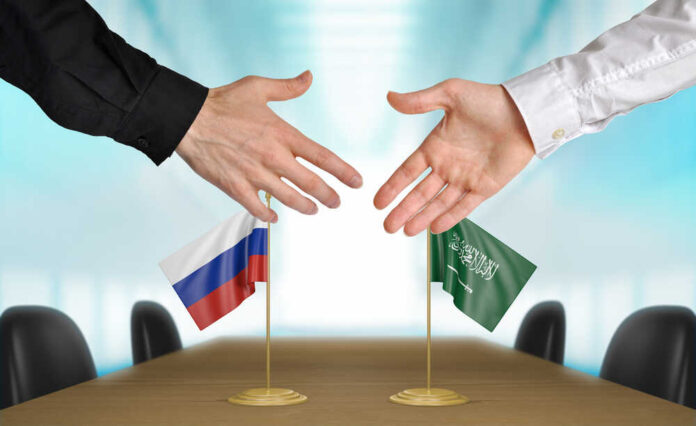 Russia,And,Saudi,Arabia,Diplomats,Agreeing,On,A,Deal