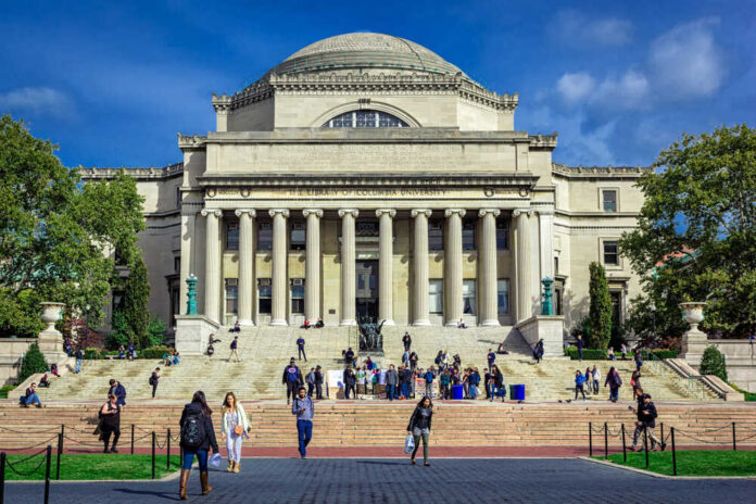 New,York,,Usa,-,October,,2015:,Columbia,University,Library,Buildings
