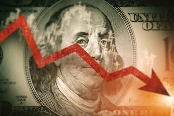 Closeup,Detail,Of,Dollar,Bill.,Economist,Forecast,For,The,United