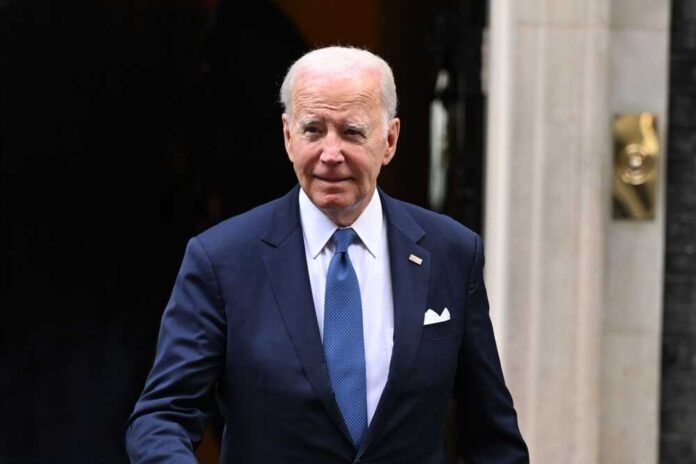 Us,President,Joe,Biden,Leaves,10,Downing,Street,After,Meeting
