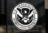 US Department of Homeland Security seal on building