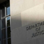 DOJ Targeting Trump Critics? Blanche Fires Back! Department of Justice building exterior wall and window