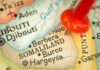 Somaliland Opens Embassy in Jerusalem — Arab Nations Erupt in Fury Close-up of a map highlighting Burco in Somaliland with a red location pin