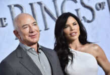 Worst Investment? Bezos Torches WaPo A man and woman at a formal event.