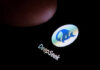 DeepSeekās $50B Leap Sparks U.S. Fury Finger touching phone screen showing DeepSeek logo