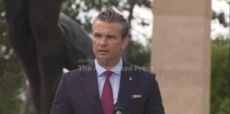 Hegseth invokes immigration and ‘invasion’ in D-Day speech in France