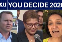 Pratt Lead Vanishes in LA Count — Then a Data “Glitch” Hits Karen Bass, Spencer Pratt unofficially top-2 so far in race for Los Angeles mayor