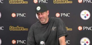 Rodgers says there’s ‘zero debate’ 2026 will be his final season as Steelers open a new-look camp