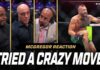Conor McGregor sustains right knee injury vs Max Holloway at UFC 329