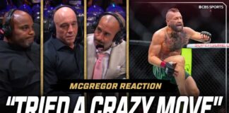 Conor McGregor sustains right knee injury vs Max Holloway at UFC 329