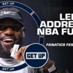 🚨 LeBron James speaks out on NBA future 🚨 Brian Windhorst and JWill react‼️ | Get Up