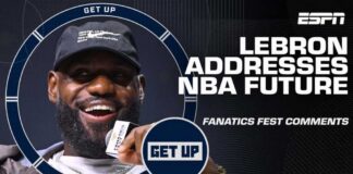 🚨 LeBron James speaks out on NBA future 🚨 Brian Windhorst and JWill react‼️ | Get Up