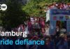 Terror Shadow Stalks Hamburg Pride 300,000 turn out one week after terror attack | DW News