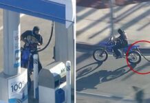 Armed Warning As Biker Fuels Mid-Chase FULL CHASE: Armed suspect on dirt bike leads police on dangerous LA chase