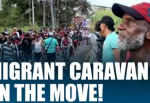 Mexico Backlog Sparks Rolling Exodus 60,000 Migrants Trapped? MASSIVE Migrant Caravan Leaves Mexico As Immigration Crisis Deepens