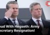 Pentagon Power Brawl Sparks Army Turmoil Huge Military Shakeup: US Army Daniel Secretary Driscoll Expected To Resign | DWS News | AC14