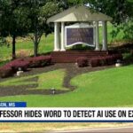 Invisible Trap Exposes Campus Cheating Epidemic Professor goes viral for clever way to catch students cheating with AI