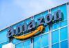 30-Minute Drops? Amazon Pushes Limits Amazon logo on glass office building facade