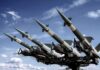 Project Strike Turbocharges U.S. Firepower Surface-to-air missiles mounted on a launcher against a blue sky