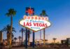 Tip Taxes Axed? Vegas Crowd Loses It Welcome to Las Vegas sign at dusk