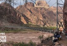 Grand Canyon flash flood leaves 2 dead, others missing