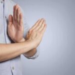 Renaissance Purge — Family Fest BANS Fursuits Person's hands making a stop gesture