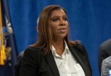 NY Power Play Targets Prediction Bets woman speaking at a press conference