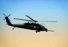 NTSB Slams FAA’s Fly-And-Pray Gamble military helicopter flying at sunset